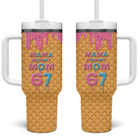 Mama Mommy Mom Six Seven 67 Tumbler With Handle Sweet Dripping Style - Wonder Print Shop