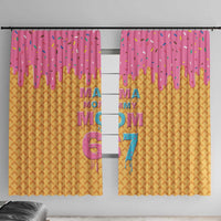 Mama Mommy Mom Six Seven 67 Window Curtain Sweet Dripping Style - Wonder Print Shop
