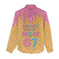 Mama Mommy Mom Six Seven 67 Women Casual Shirt Sweet Dripping Style - Wonder Print Shop