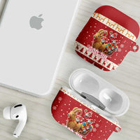 Sweden Christmas AirPods Case God Jul Nordic Julbock - Wonder Print Shop