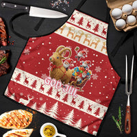 Sweden Christmas Apron God Jul Nordic Julbock - Wonder Print Shop