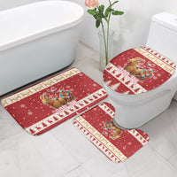 Sweden Christmas Bathroom Set God Jul Nordic Julbock - Wonder Print Shop