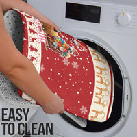 Sweden Christmas Bathroom Set God Jul Nordic Julbock - Wonder Print Shop