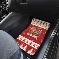 Sweden Christmas Car Mats God Jul Nordic Julbock - Wonder Print Shop