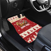 Sweden Christmas Car Mats God Jul Nordic Julbock - Wonder Print Shop