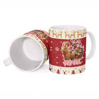 Sweden Christmas Ceramic Mug God Jul Nordic Julbock - Wonder Print Shop