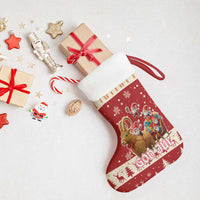 Sweden Christmas Stocking God Jul Nordic Julbock - Wonder Print Shop