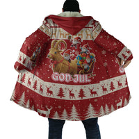 Sweden Christmas Cloak God Jul Nordic Julbock - Wonder Print Shop
