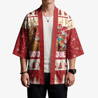 Sweden Christmas Kimono God Jul Nordic Julbock - Wonder Print Shop