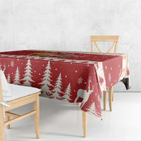 Sweden Christmas Tablecloth God Jul Nordic Julbock - Wonder Print Shop