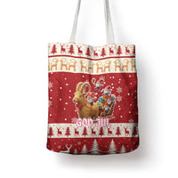 Sweden Christmas Tote Bag God Jul Nordic Julbock - Wonder Print Shop