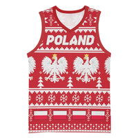Poland Christmas Basketball Jersey Emblem With Flag Style - Wonder Print Shop