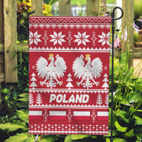 Poland Christmas Garden Flag Emblem With Flag Style - Wonder Print Shop
