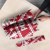 Poland Christmas Umbrella Emblem With Flag Style - Wonder Print Shop