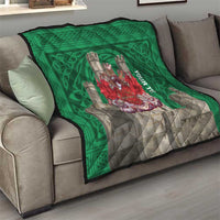 Personalized Caernarfonshire Wales Quilt Caernarfon Castle and Emblem Celtic Style - Wonder Print Shop