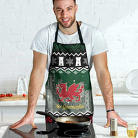 Caernarfonshire Wales Christmas Apron Caernarfon Castle Red Dragon - Wonder Print Shop