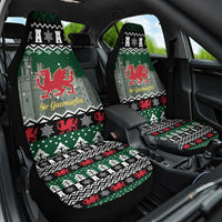 Caernarfonshire Wales Christmas Car Seat Cover Caernarfon Castle Red Dragon - Wonder Print Shop