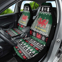 Caernarfonshire Wales Christmas Car Seat Cover Caernarfon Castle Red Dragon - Wonder Print Shop