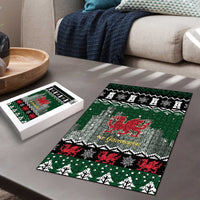 Caernarfonshire Wales Christmas Puzzle Caernarfon Castle Red Dragon - Wonder Print Shop