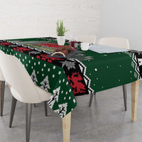 Caernarfonshire Wales Christmas Tablecloth Caernarfon Castle Red Dragon - Wonder Print Shop