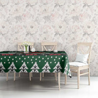 Caernarfonshire Wales Christmas Tablecloth Caernarfon Castle Red Dragon - Wonder Print Shop