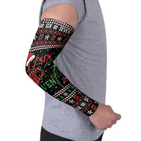 Funny Six Seven Skeleton Hand Arm Sleeves Meme Gen Alpha Slang - Wonder Print Shop