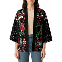 Funny Six Seven Skeleton Hand Kimono Meme Gen Alpha Slang - Wonder Print Shop