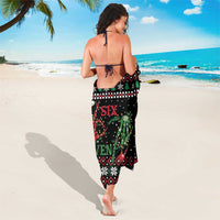 Funny Six Seven Skeleton Hand Sarong Meme Gen Alpha Slang - Wonder Print Shop