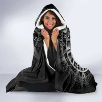 Mexico Aztec Warrior Goddess Hooded Blanket Aztec Skull Tribal Calender Silver Spirit - Wonder Print Shop