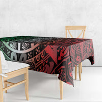 Mexico Aztec Warrior Goddess Tablecloth Aztec Skull Tribal Calender Tricolor Spirit - Wonder Print Shop