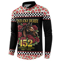 Kentucky Horse Racing 152nd Button Sweatshirt Run for the Roses May 2026