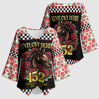 Kentucky Horse Racing 152nd Kimono Sleeve Blouse Run for the Roses May 2026
