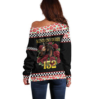 Kentucky Horse Racing 152nd Off Shoulder Sweater Run for the Roses May 2026