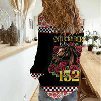 Kentucky Horse Racing 152nd Women Casual Shirt Run for the Roses May 2026