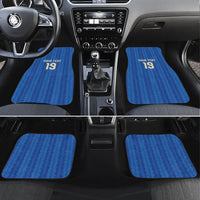 Custom World Football 2026 Sweden Car Mats Swedish The Blue and Yellow Champions