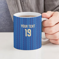 Custom World Football 2026 Sweden Ceramic Mug Swedish The Blue and Yellow Champions