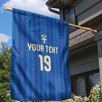 Custom World Football 2026 Sweden Garden Flag Swedish The Blue and Yellow Champions