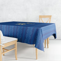 Custom World Football 2026 Sweden Tablecloth Swedish The Blue and Yellow Champions