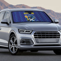 World Football 2026 Scotland Auto Sun Shade Scottish Tartan Cupa na Cruinne Glory