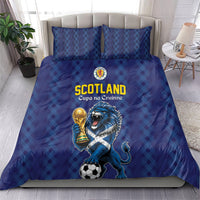 World Football 2026 Scotland Bedding Set Scottish Tartan Cupa na Cruinne Glory