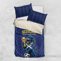 World Football 2026 Scotland Bedding Set Scottish Tartan Cupa na Cruinne Glory
