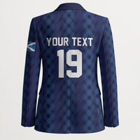 Custom World Football 2026 Scotland Blazer Scottish Tartan Cupa na Cruinne Glory
