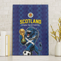 World Football 2026 Scotland Canvas Wall Art Scottish Tartan Cupa na Cruinne Glory