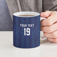 Custom World Football 2026 Scotland Ceramic Mug Scottish Tartan Cupa na Cruinne Glory