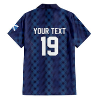Custom World Football 2026 Scotland Hawaiian Shirt Scottish Tartan Cupa na Cruinne Glory