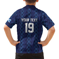 Custom World Football 2026 Scotland Hawaiian Shirt Scottish Tartan Cupa na Cruinne Glory