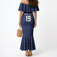 Custom World Football 2026 Scotland Mermaid Dress Scottish Tartan Cupa na Cruinne Glory