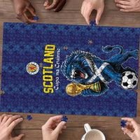 World Football 2026 Scotland Puzzle Scottish Tartan Cupa na Cruinne Glory