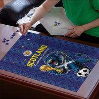 World Football 2026 Scotland Puzzle Scottish Tartan Cupa na Cruinne Glory