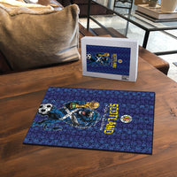 World Football 2026 Scotland Puzzle Scottish Tartan Cupa na Cruinne Glory